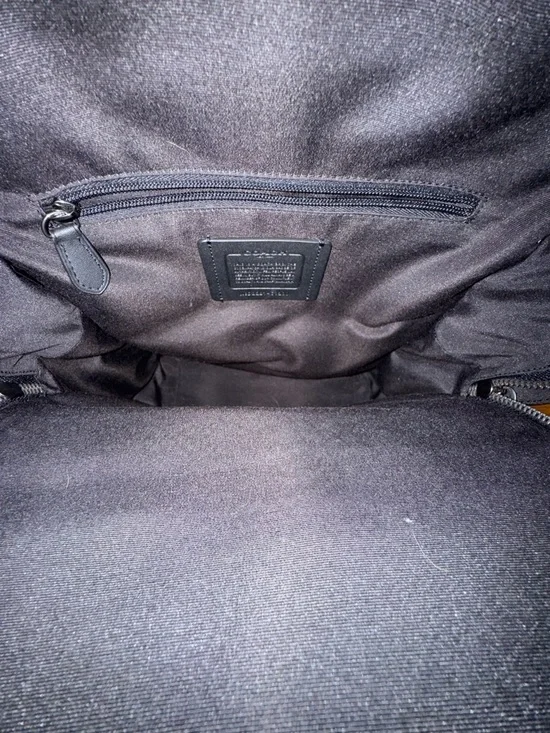 Coach Signature Canvas Graham Backpack - Brown/Khaki - Picture 7 of 9